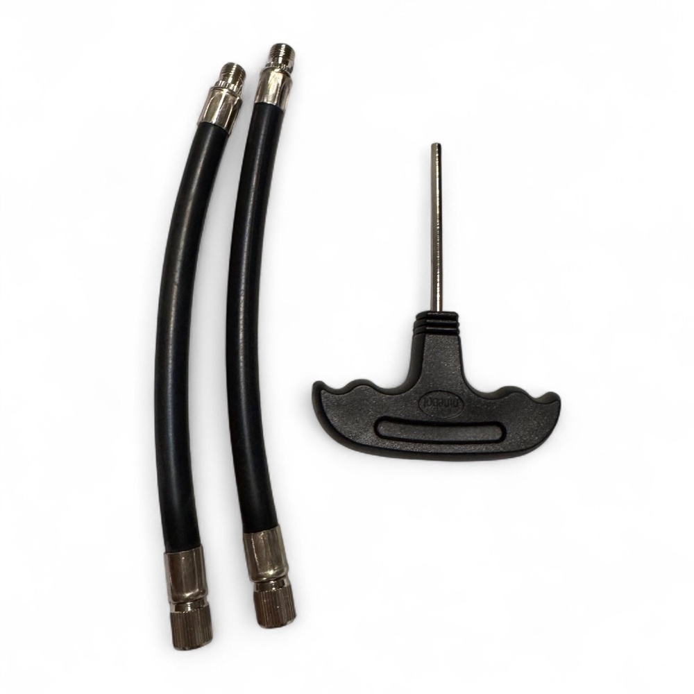 2 Ninebot 10 x 2.125 Segway Electric Scooter Spare Tires Valve Extender New - Picture 10 of 10